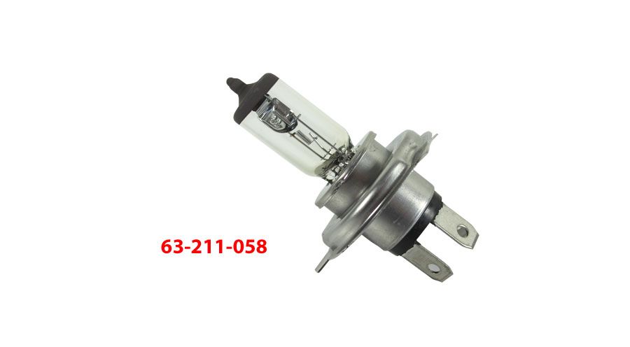 BMW F 650, CS, GS, ST, Dakar (1994-2007) Ampoule Phare Principal H4 12V 60/55W