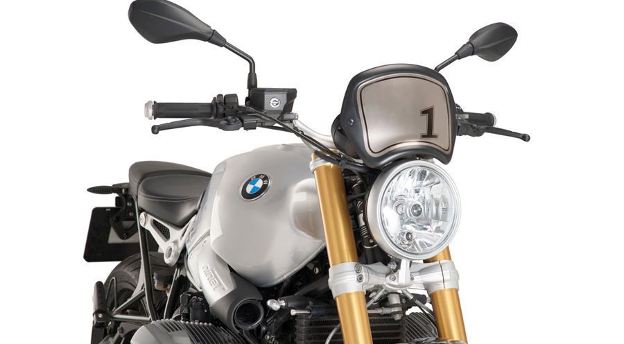 BMW R nine T Plate frontale Retro 