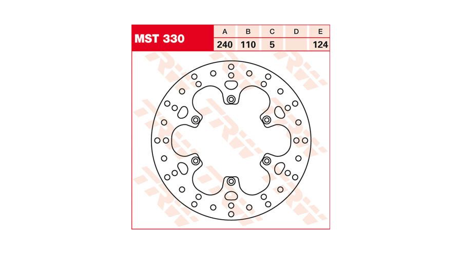 BMW F 650, CS, GS, ST, Dakar (1994-2007) Disque de frein du devant