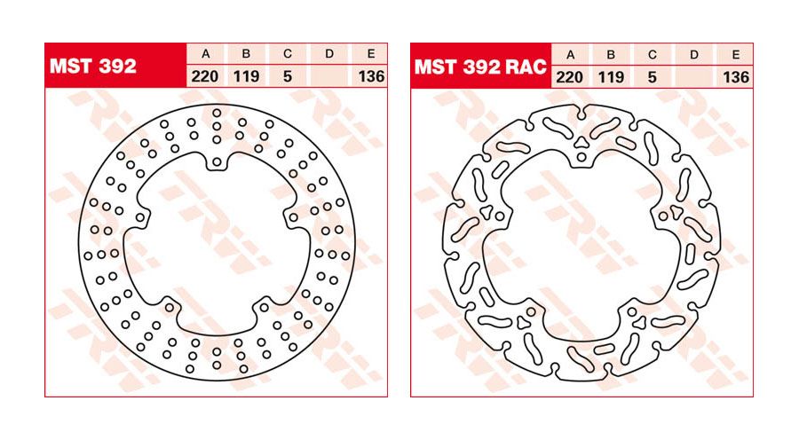 BMW S1000R (2014-2020) Disque de Frein Arrière