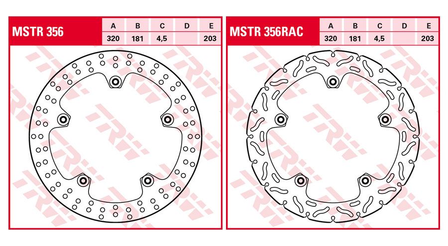 BMW R1200RT (2005-2013) Disques de frein avant Retrofit