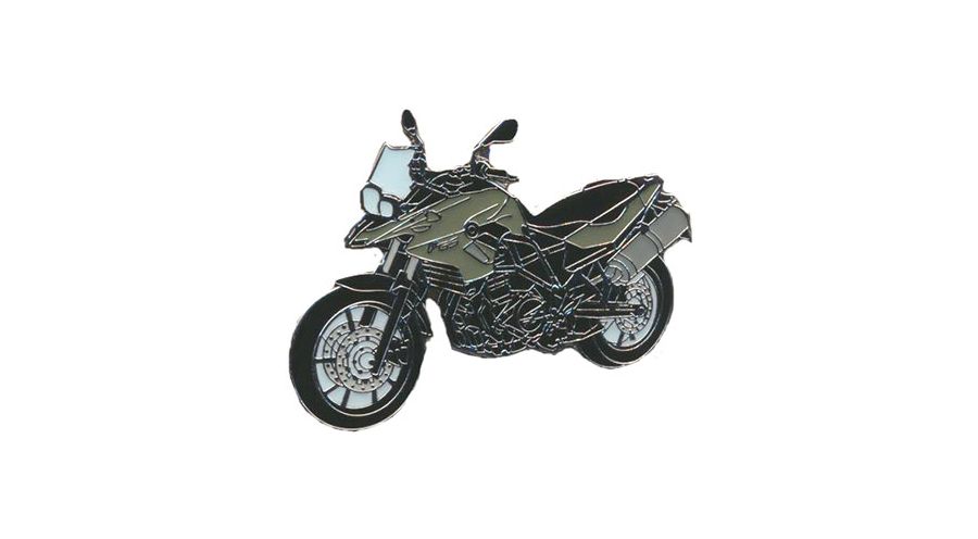 BMW F650GS (08-12), F700GS & F800GS (08-18) Épinglette F 700 GS (gris)