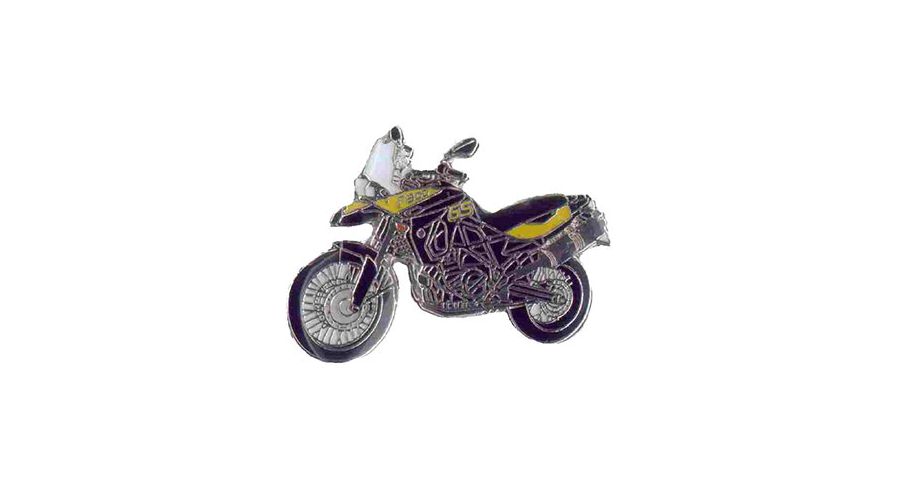 BMW F650GS (08-12), F700GS & F800GS (08-18) Épinglette F 800 GS (noir-jaune)