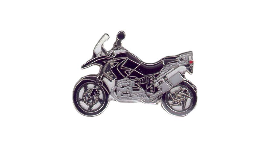 BMW R1200GS (04-12), R1200GS Adv (05-13) & HP2 Épinglette R 1200 GS 2008 (noir)