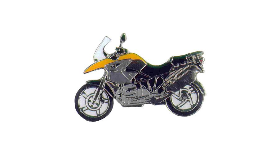 BMW R1200GS (04-12), R1200GS Adv (05-13) & HP2 Épinglette R 1200 GS (orange)