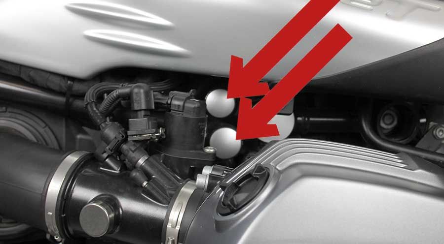 BMW R nine T Caches Cadre