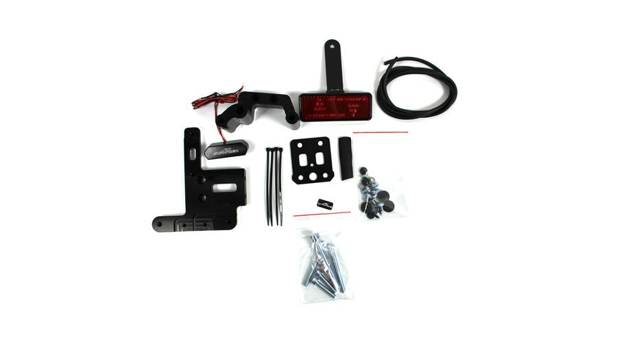 BMW R nine T Support de plaque d'immatr. latéral