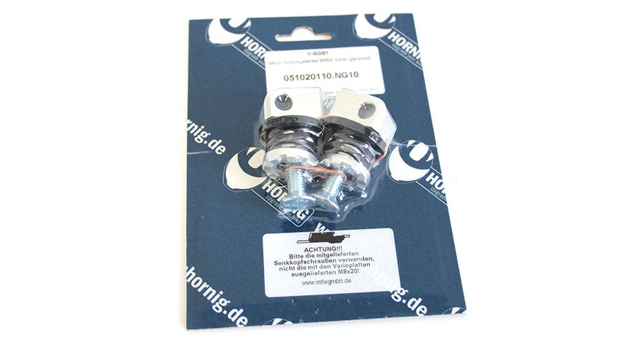 BMW R1100RS, R1150RS Système repose-pieds pour passager Vario