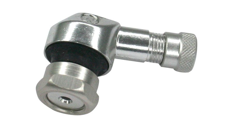 BMW K1200S Valve coudée argent anodisé