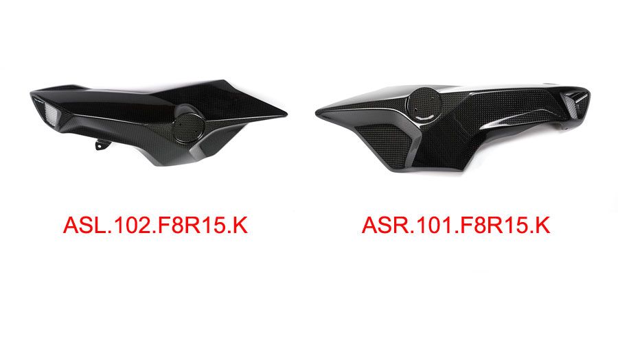 BMW F800R Admission d'air carbone