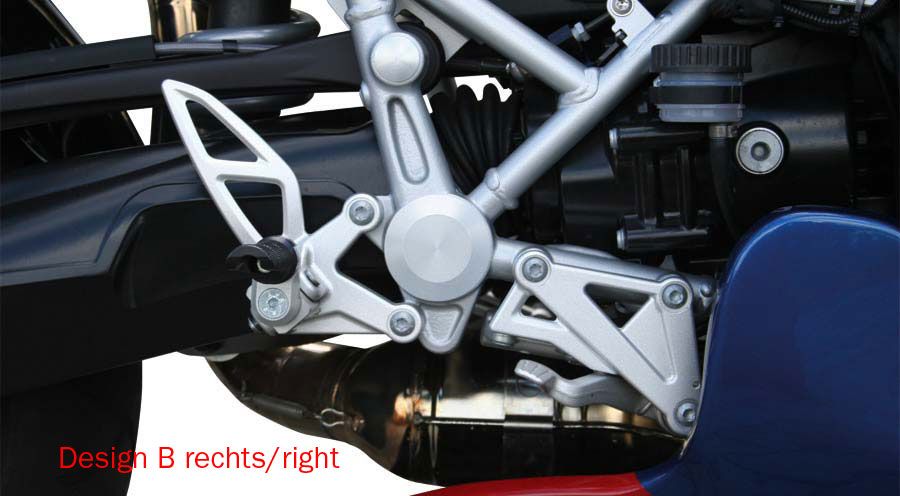 BMW R1200GS (04-12), R1200GS Adv (05-13) & HP2 Couvre pivot bras oscillant