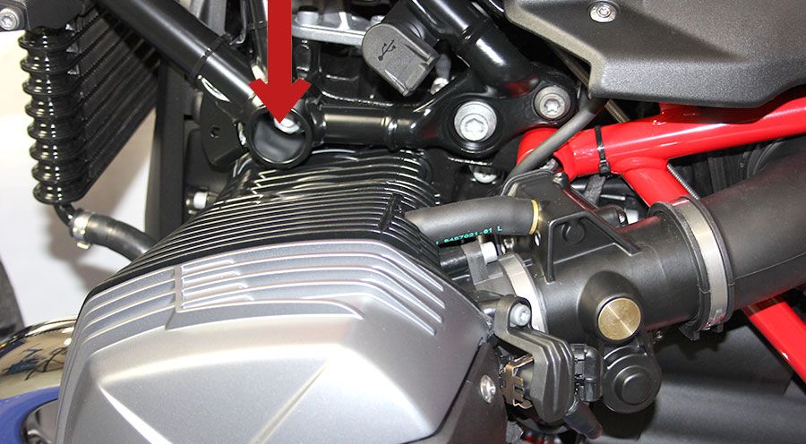 BMW R nine T Caches Cadre (Montage Moteur)