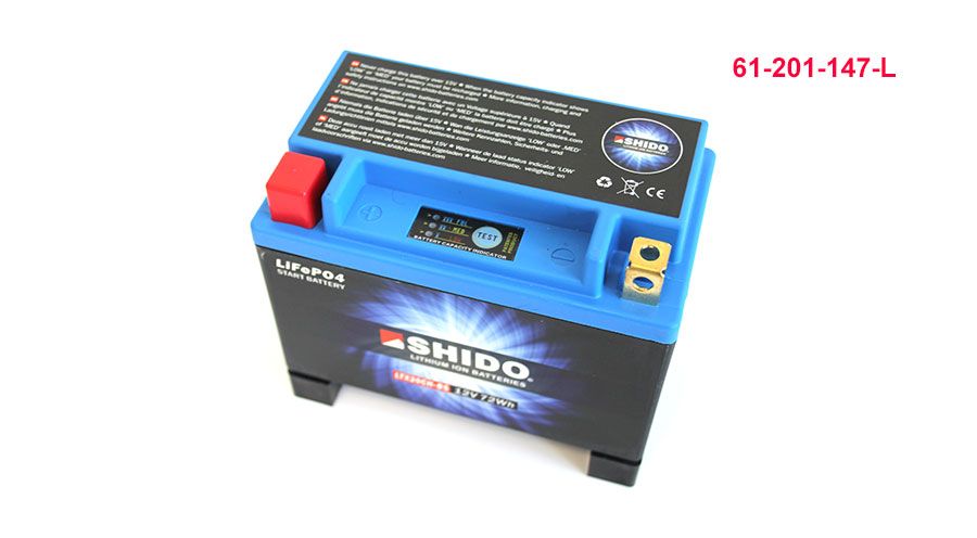 BMW R 1200 RT, LC (2014-2018) Batterie au lithium