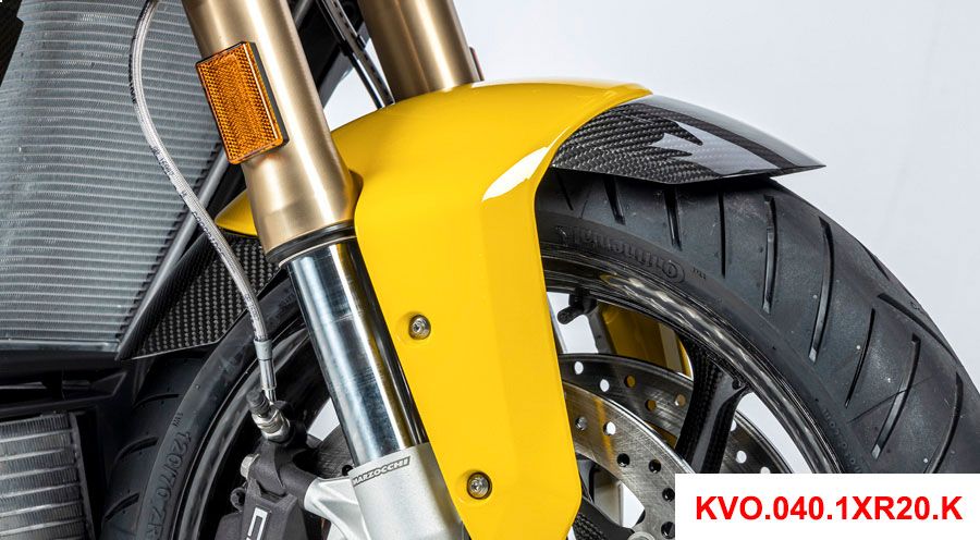 BMW S 1000 XR (2020- ) Garde-boue Avant Carbone pour garde-boue d'origine peint