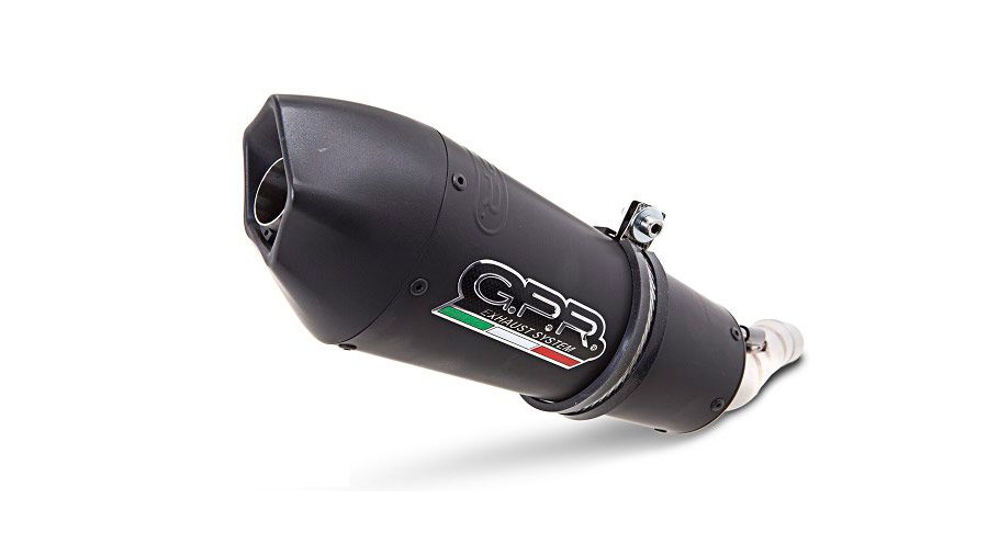BMW R 1200 RT, LC (2014-2018) GPR Échappement Slip On GPE Anniversary Black Titanium