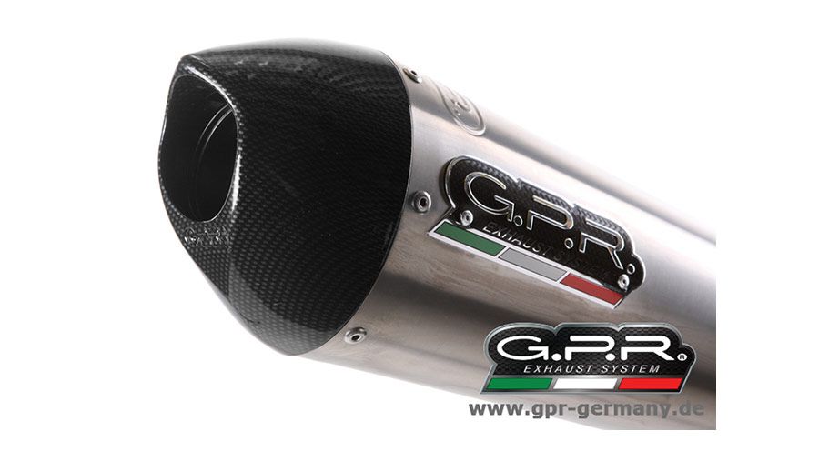 BMW R1200ST GPR Échappement Slip On GPE Anniversary Titanium