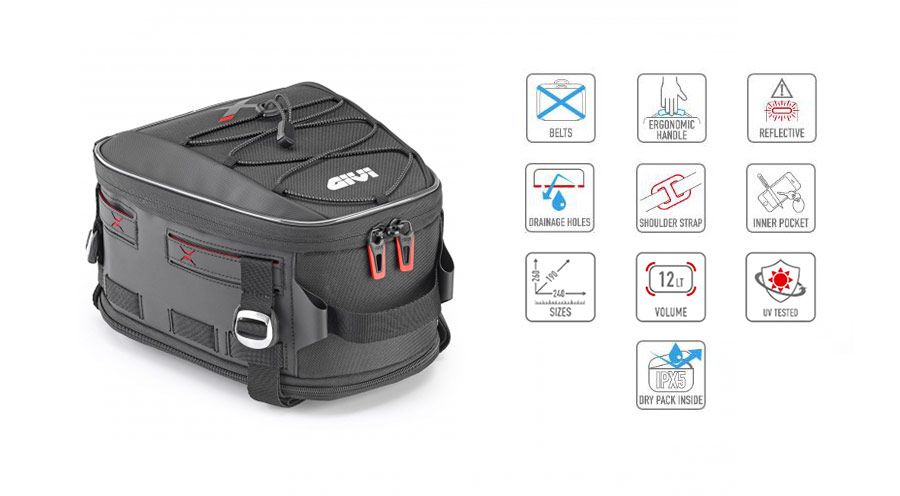 BMW F 650, CS, GS, ST, Dakar (1994-2007) Sac de rangement résistant à l'eau XL07