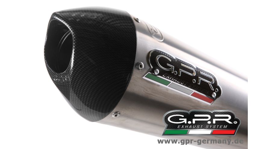 BMW R 1200 R, LC (2015-2018) GPR Échappement Slip On GPE Anniversary Titanium