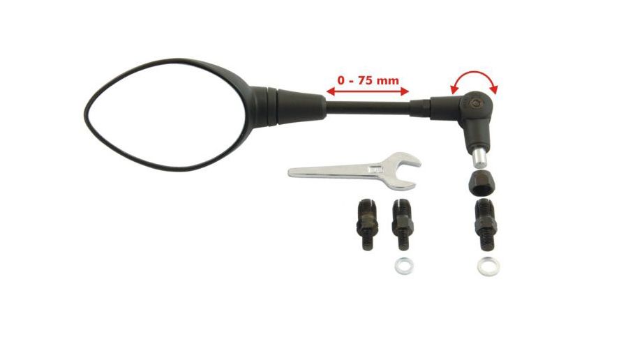 BMW F 650, CS, GS, ST, Dakar (1994-2007) Rétroviseur escamotable