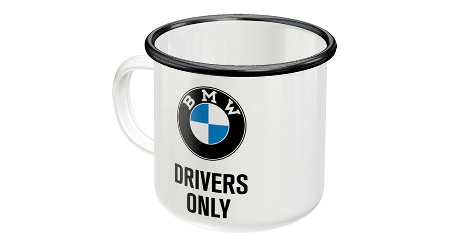 BMW R nine T Tasse en émail BMW Drivers Only