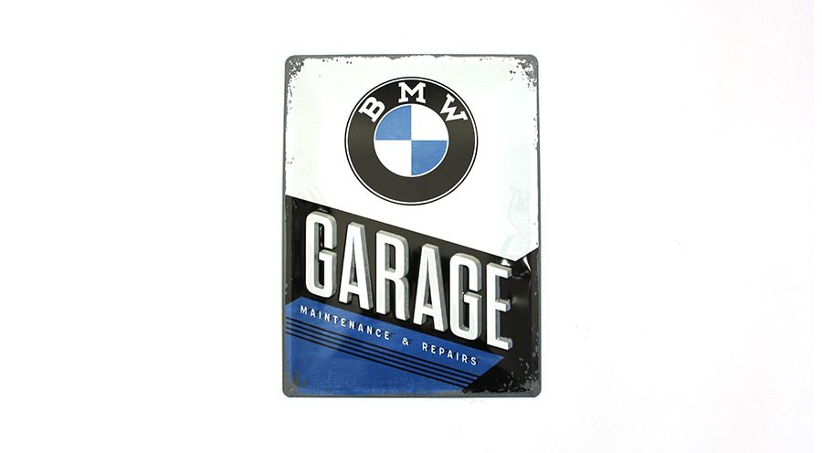 BMW R12nineT & R12 Plaque métallique BMW - Garage
