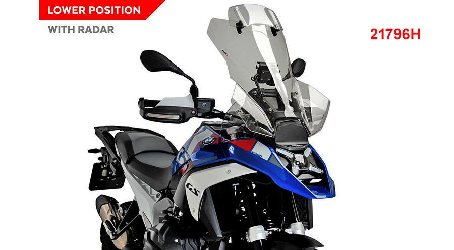 BMW R1300GS & Adventure Pare-brise Vario Touring