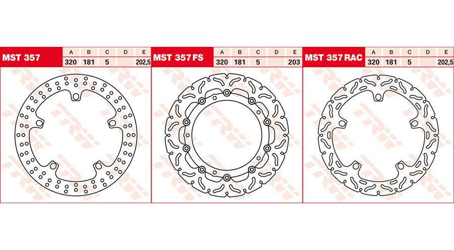BMW R1200RT (2005-2013) Disques de Frein Avant