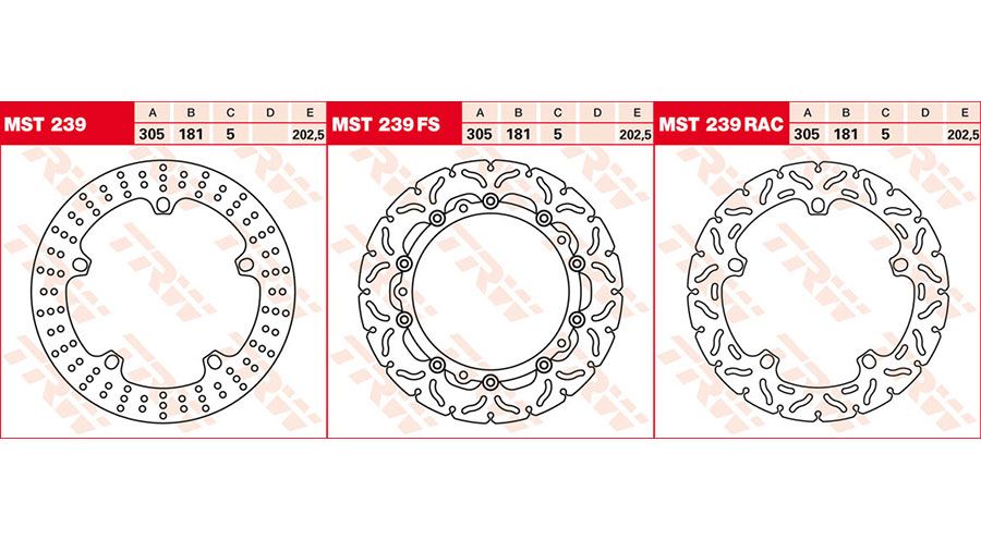 BMW R 1200 GS LC (2013-2018) & R 1200 GS Adventure LC (2014-2018) Disques de frein avant