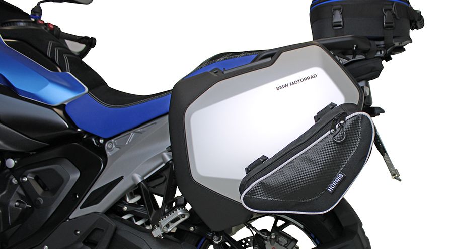 Sacoches Latérales Moto Guidon - Sangles Valise Supérieure - Compatible BMW R1200GS R1250GS F850GS G310GS Et Autres Modèles