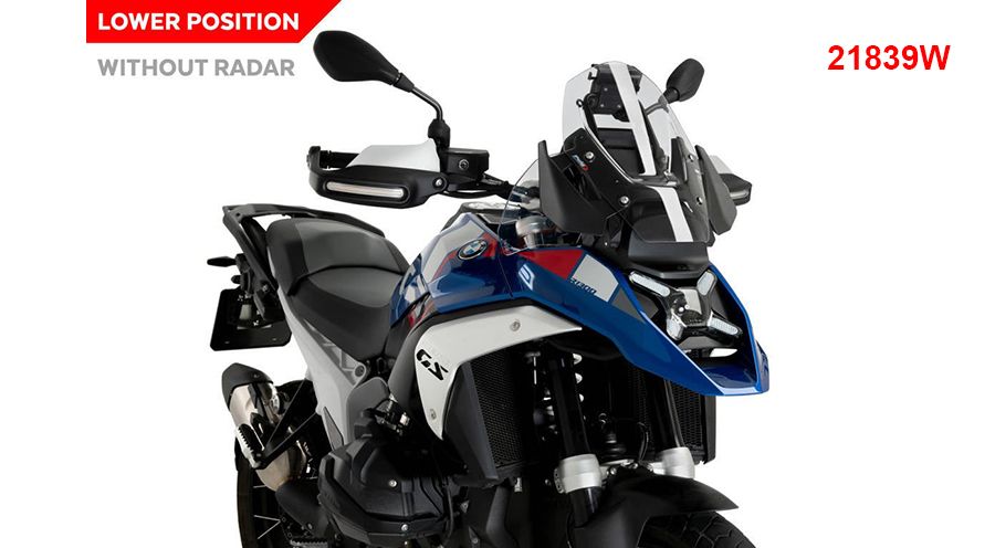 BMW R1300GS Pare-brise Sport R1300GS sans ACC / radar