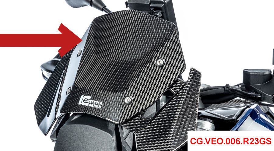 BMW R1300GS & Adventure Pare-Brise en carbone