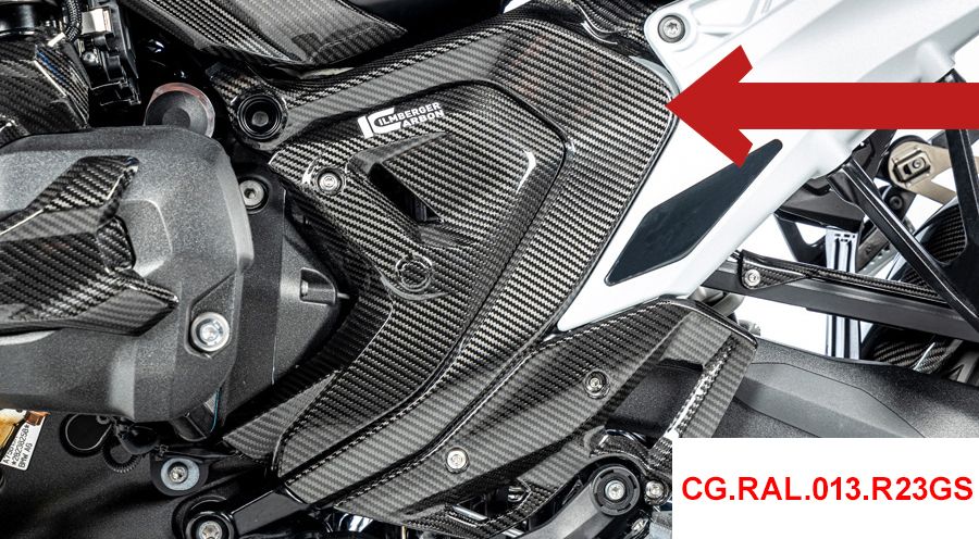 BMW R1300GS & Adventure Protection en carbone pour cadre