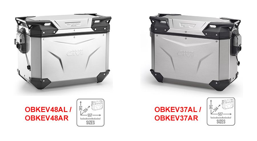 BMW R 1200 GS LC (2013-2018) & R 1200 GS Adventure LC (2014-2018) Valises GIVI Trekker Outback EVO Smart