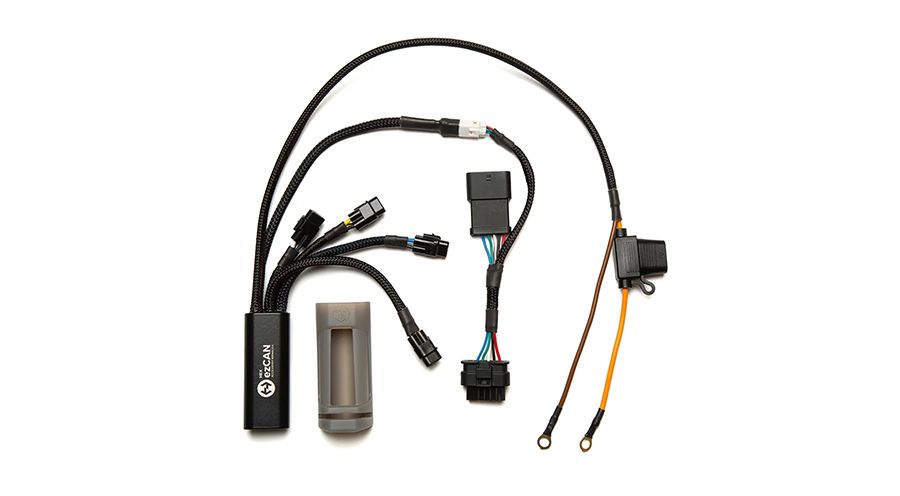 BMW R1300GS & Adventure HEX ezCAN Mojave manager des accessoires