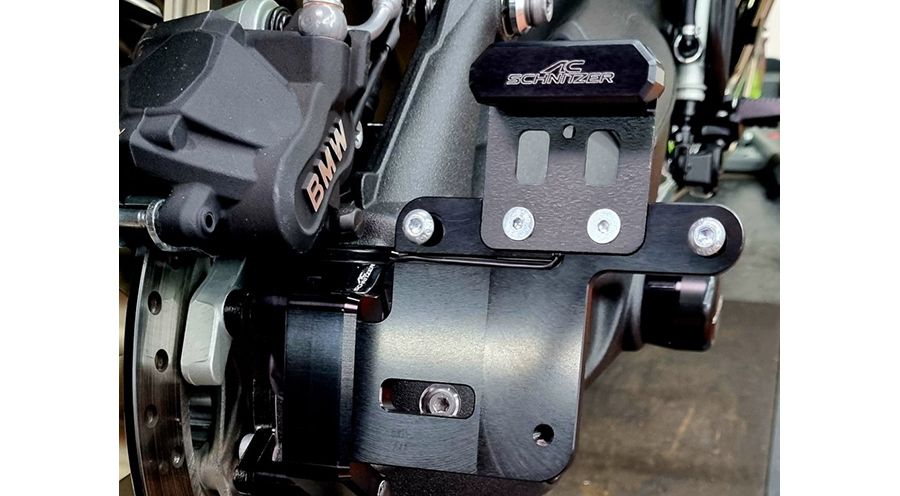 BMW R12nineT & R12 Support de plaque d'immatriculation latéral
