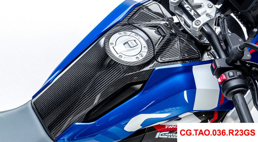 BMW R1300GS & Adventure Panneau de réservoir complet en carbone