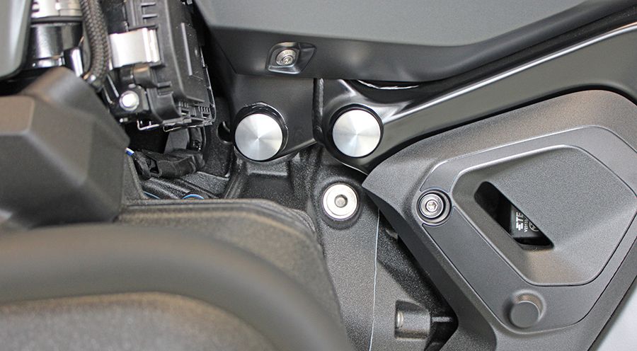 BMW R1300RS Caches Cadre (pour montage monteur)