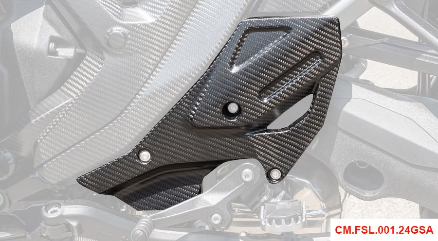 BMW R1300GS & Adventure Protège Talon en Fibre de Carbone