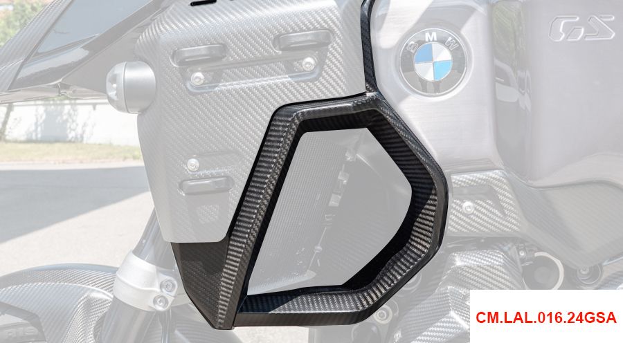 BMW R1300GS & Adventure Carénage de sortie d'air en carbone