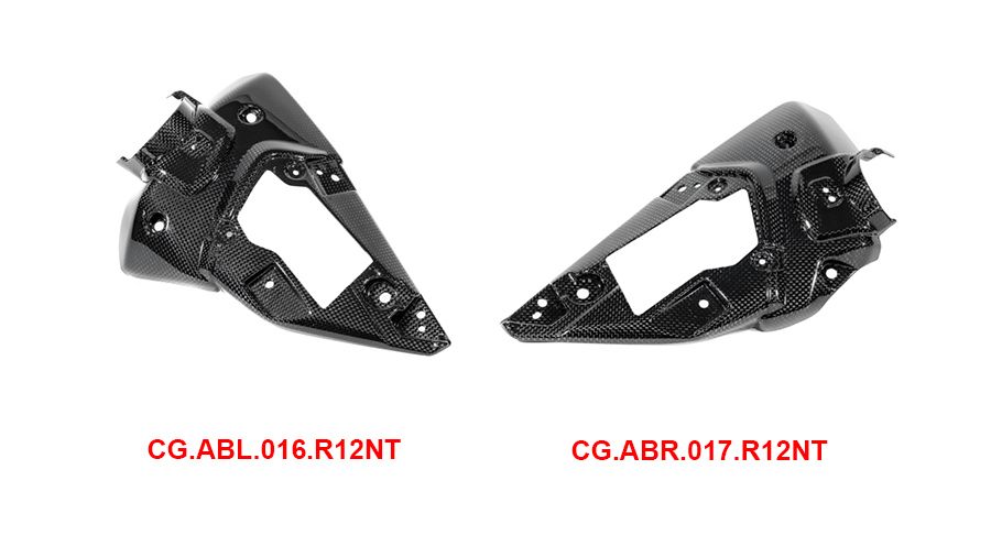 BMW R12nineT, R12, R12S & R12G/S Couvercle de boîte à air en carbone