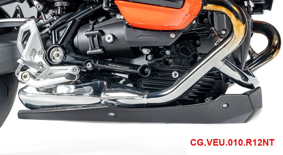 BMW R12nineT, R12, R12S & R12G/S Bouclier ventral en carbone
