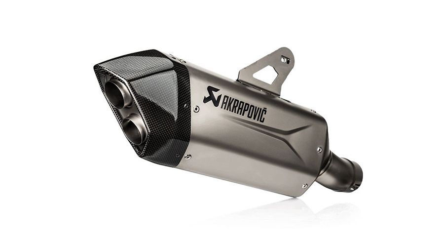 BMW R1300R Échappement Akrapovic Titane