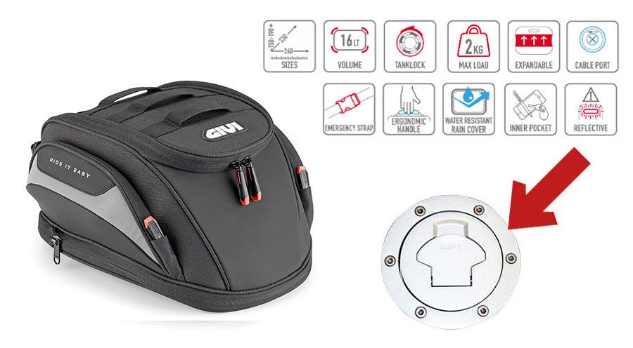 BMW G 310 R Sacoche de réservoir Easy-T