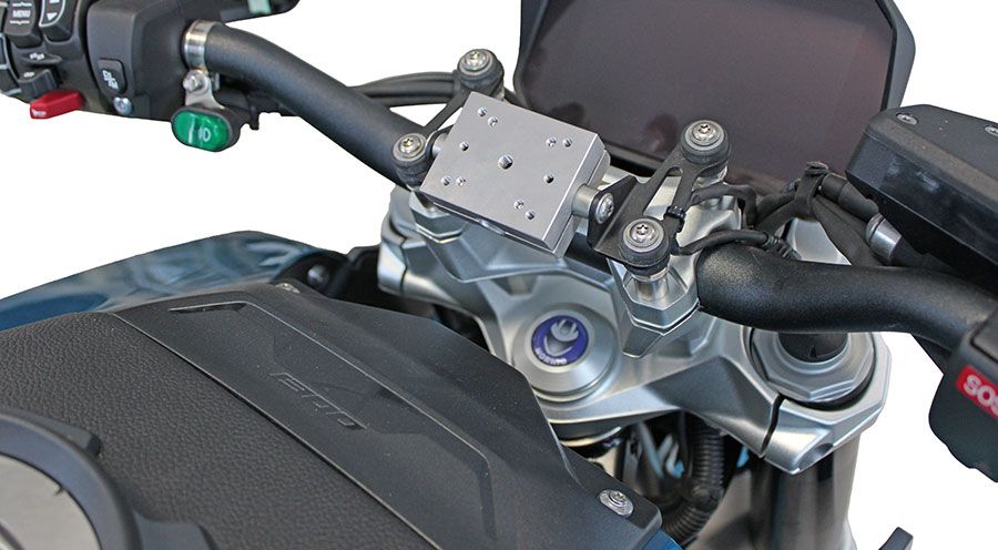 BMW R1300R Support de fixation de GPS
