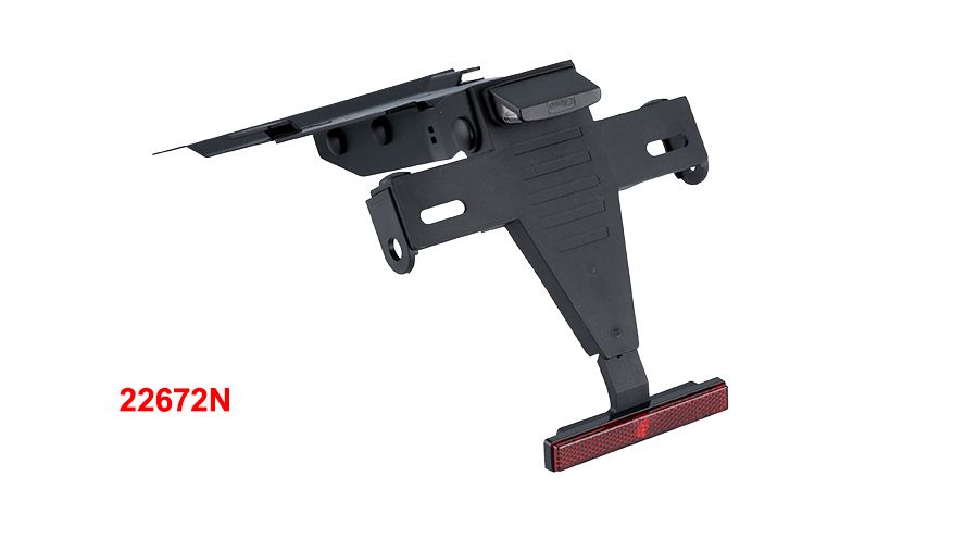 BMW R1300R Support de plaque d'immatriculation