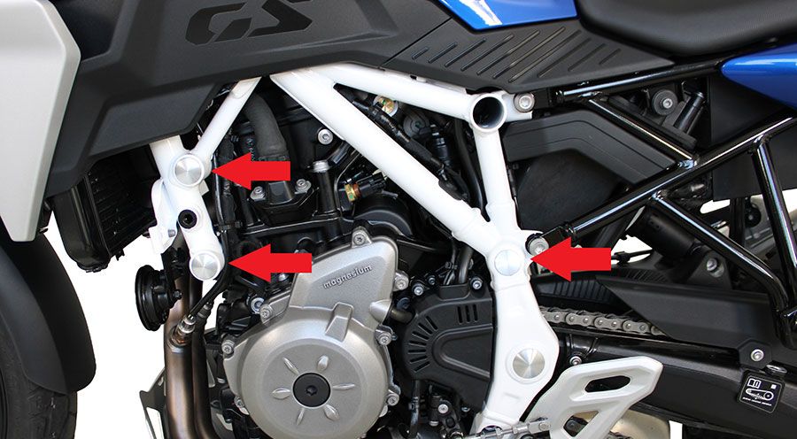 BMW F450GS Couvres cadre
