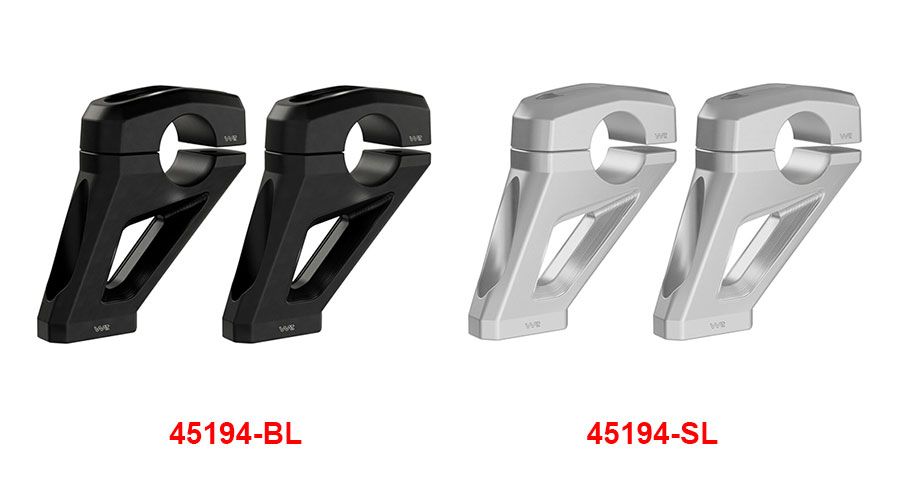 BMW R12nineT, R12, R12S & R12G/S Réhausseurs de guidon avec déplacement