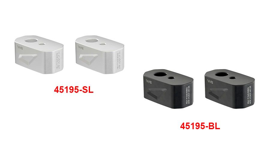 BMW R12nineT, R12, R12S & R12G/S Réhausseurs de guidon 20mm