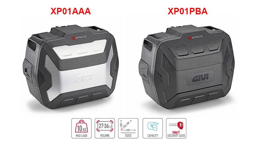 BMW F800GS (2024- ), F900GS & F900GS Adv Top-case / valise latérale GIVI XSPACE