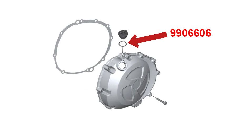 BMW S1000R (2021- ) Joint torique pour bouchon de remplissage d'huile